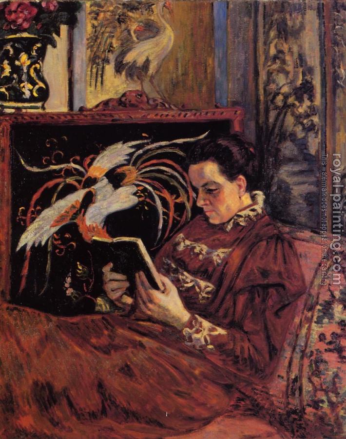 Armand Guillaumin : Portrait of Madame Guillaumin II